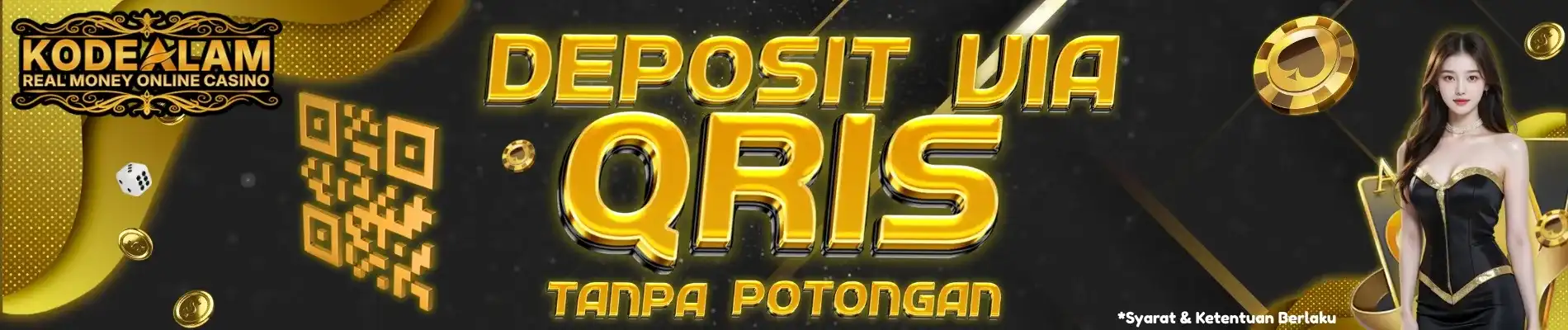 PROMOSI DEPOSIT VIA QRIS